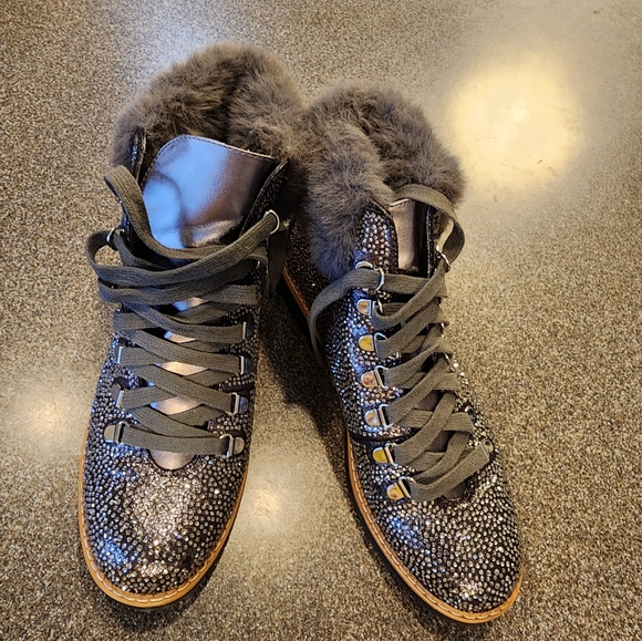 I.n.c International Concepts Pravale 3F Pewter 8.5 - Picture 2 of 6